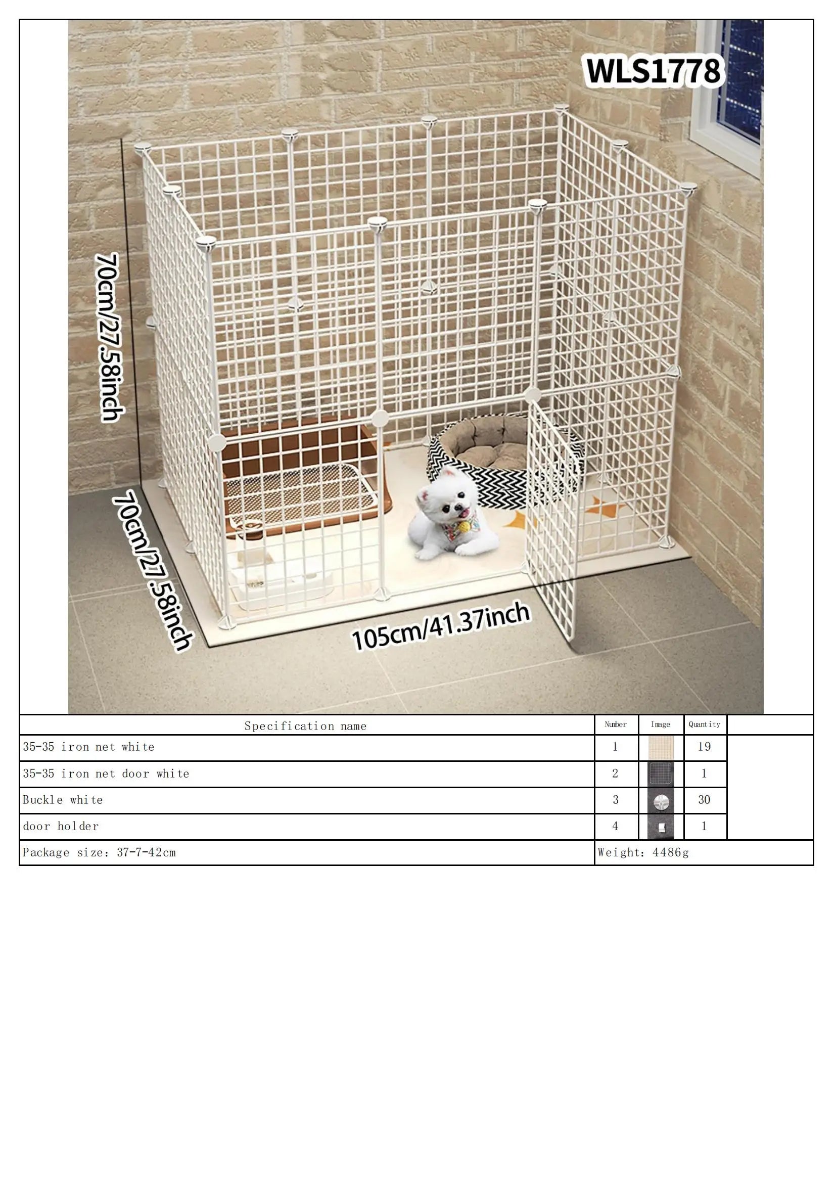 Portable Dog Playpen – DIY Metal Fence