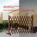 Wooden Dog Gate – Retractable Safety Barrier