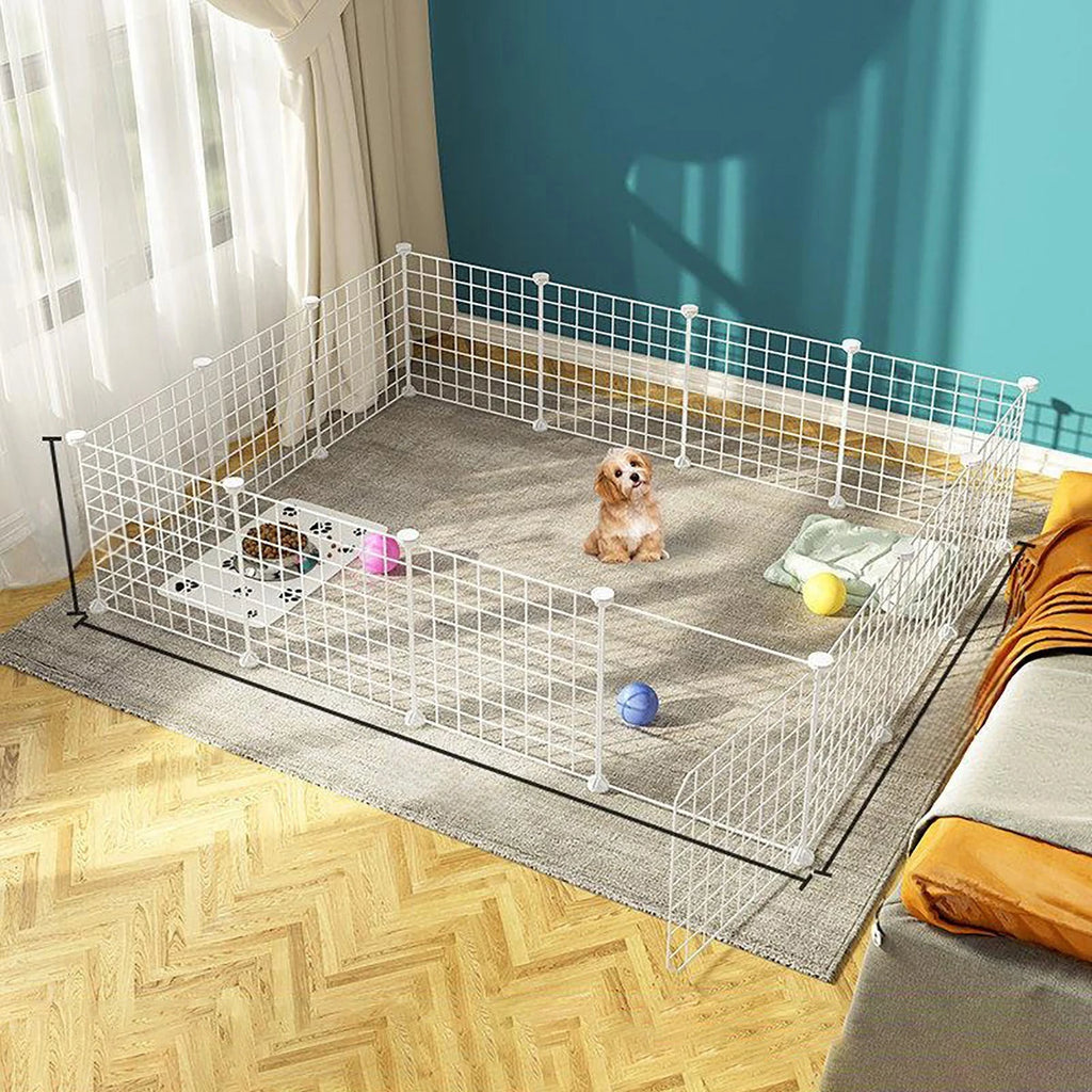 Portable Dog Playpen – DIY Metal Fence