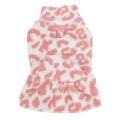Leopard Print Dog Coat – Fleece Winter Hoodie XS-XL