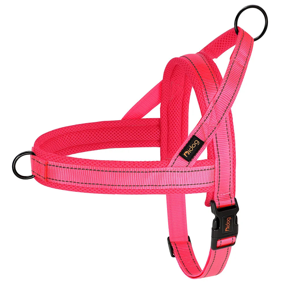 Reflective Dog Harness Vest – Warm Padded Night Safe Design