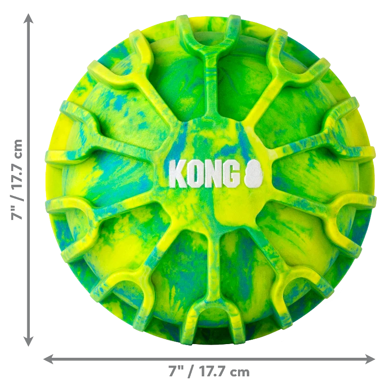 KONG FlexBall Sport Ball XL – Durable Floating Fetch Toy