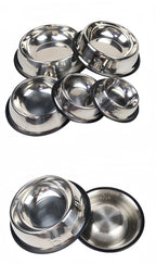 Classic Stainless Steel Dog Bowl – Durable & Rust-Resistant Feeder
