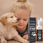 100ml Dog Paw Cleaner Foam – Waterless Rinse-Free Silicone Scrubber & Pet Paw Shampoo
