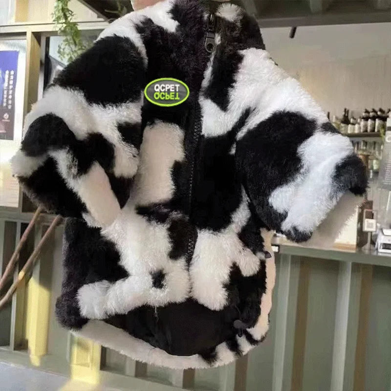 Thick Dog Winter Coat – Warm Polyester Autumn Jacket