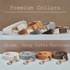 Personalized Dog Collar – Velvet Engraved Name Collar