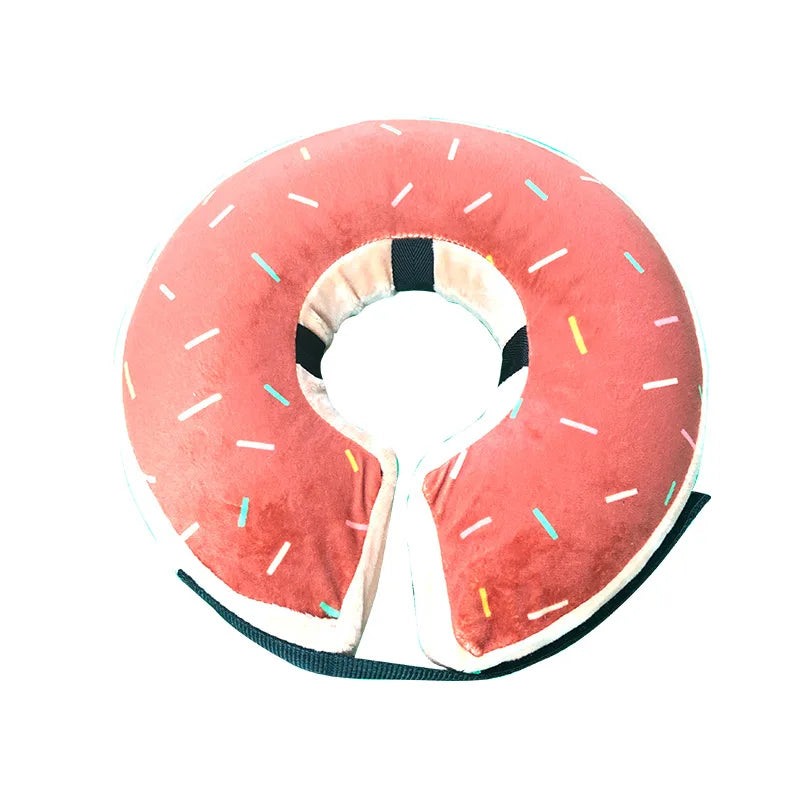 Dog Recovery Collar – Inflatable Donut Cone Adjustable