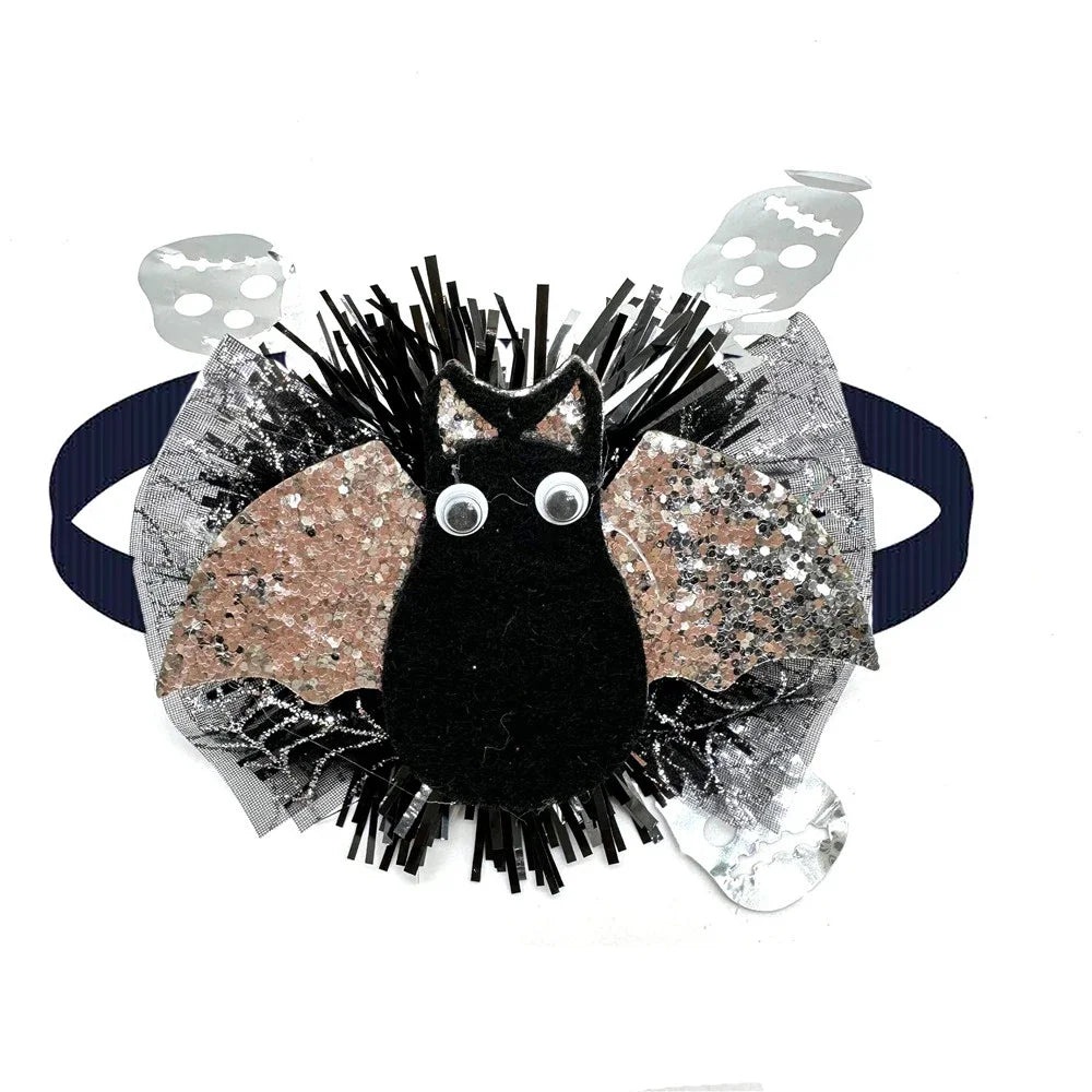 Halloween Dog Bow Ties Bulk Pack – 30 or 50 Pc Small Dog Set