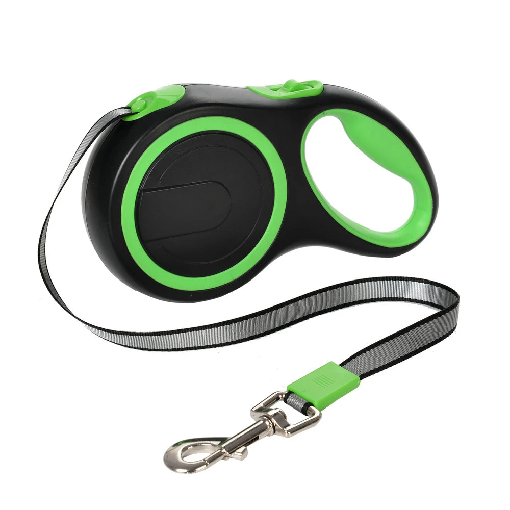 8m Retractable Dog Leash – Heavy Duty Extendable Nylon Training Lead