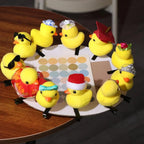 Duck Plush Hair Clip – Kids Bowknot Flower