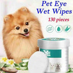 Dog Eye Wipes – Tear Stain Remover Pads (130pcs)