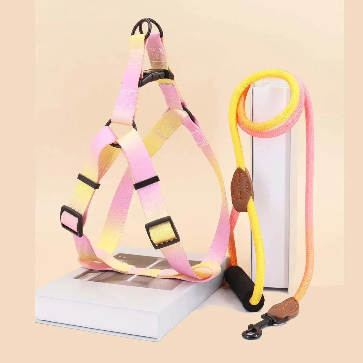 Dog Harness Set – Adjustable Comfort Fit