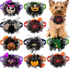 Halloween Dog Bow Ties Bulk Pack – 30 or 50 Pc Small Dog Set