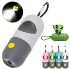 Dog Poop Bag Dispenser – LED Light Portable Holder