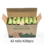 Dog Poop Bags – Biodegradable 42 Roll Pack