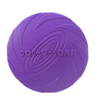 Silicone Flying Disc – Chew-Resistant Training Toy for Dogs, Durable Fetch Disc