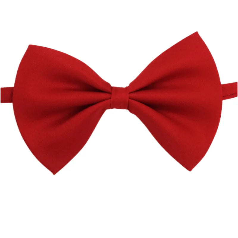 Nylon Bow Tie Dog Collar – Adjustable Stylish Accessory