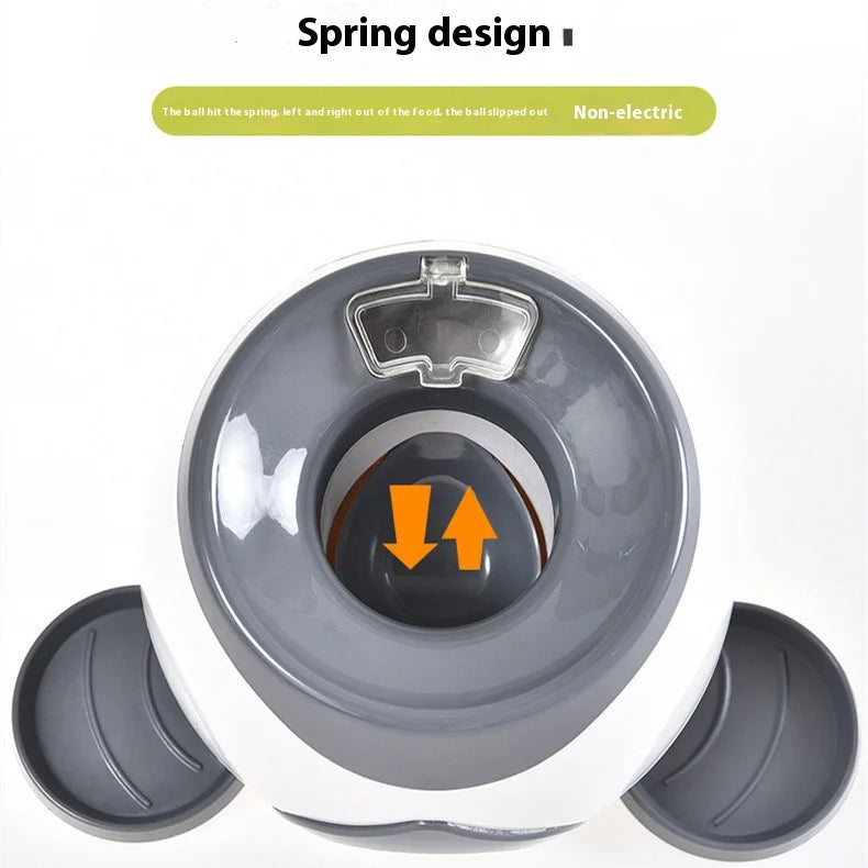 Dog Tennis Ball Treat Dispenser – Interactive Food Reward Toy