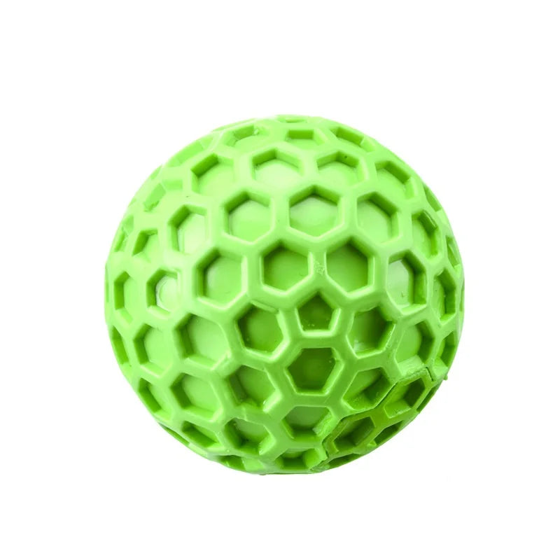 Interactive Rubber Ball – Dental Toy for All Breeds, Non-Electrical Chew