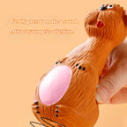 Squeaky Latex Animal Toys - Fetch & Chew for Small & Medium Dogs