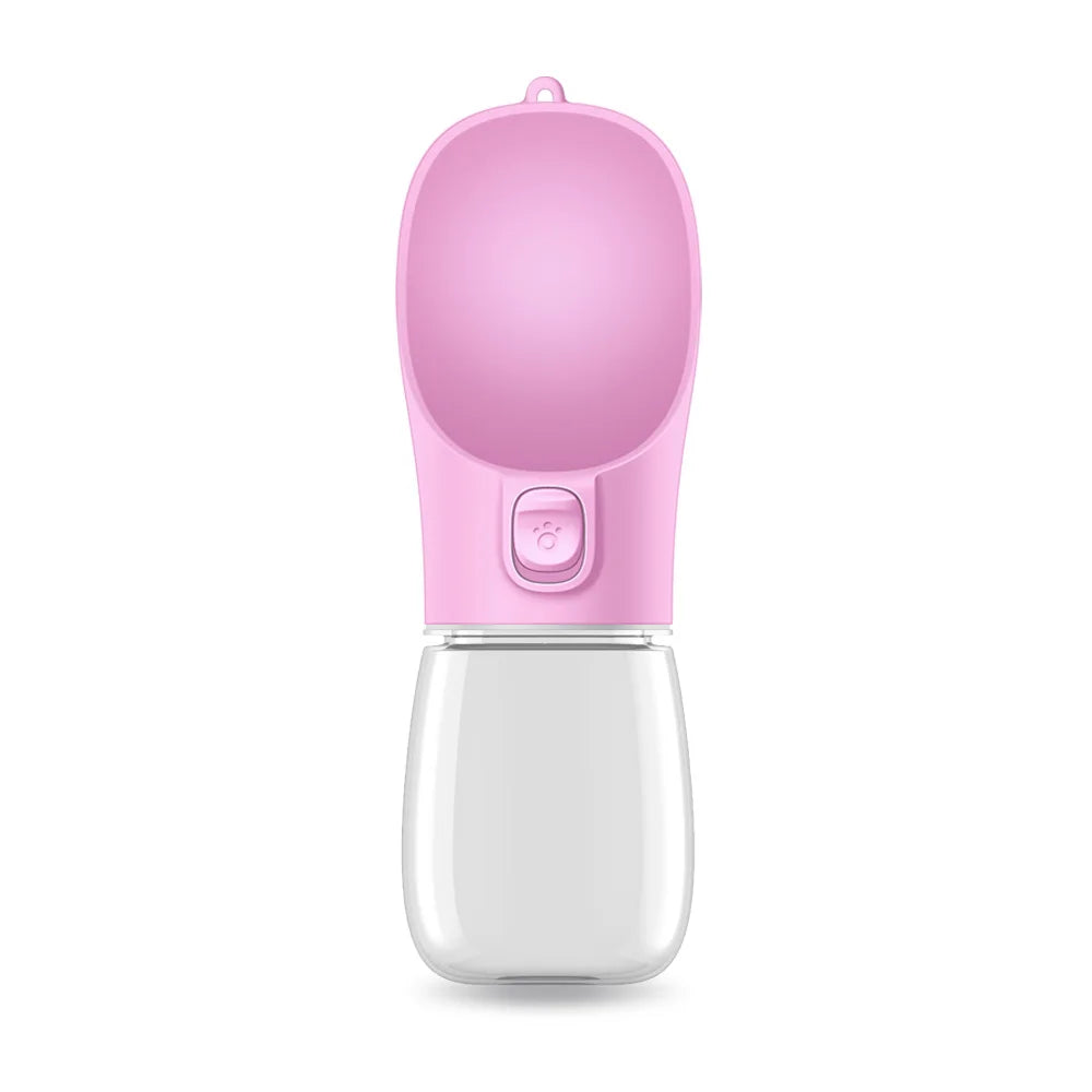 Portable Dog Water Bottle & Travel Bowl – Leak-Proof Dispenser