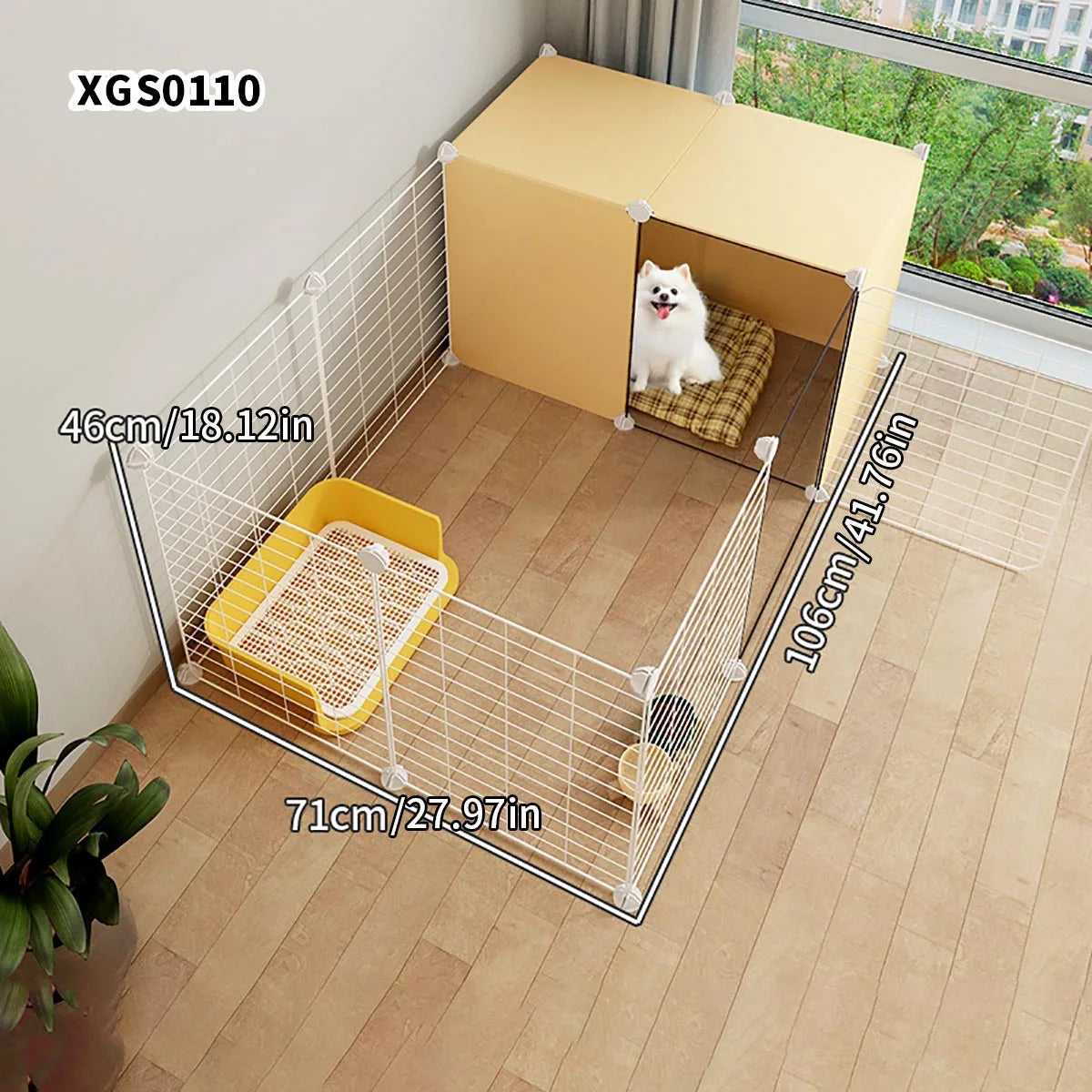Indoor Dog Fence – Small Pet Playpen