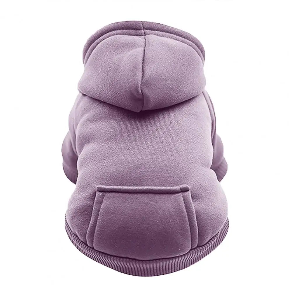 Dog Hoodie Sweatshirt Autumn Winter – One Size Pocket Warm Pullover