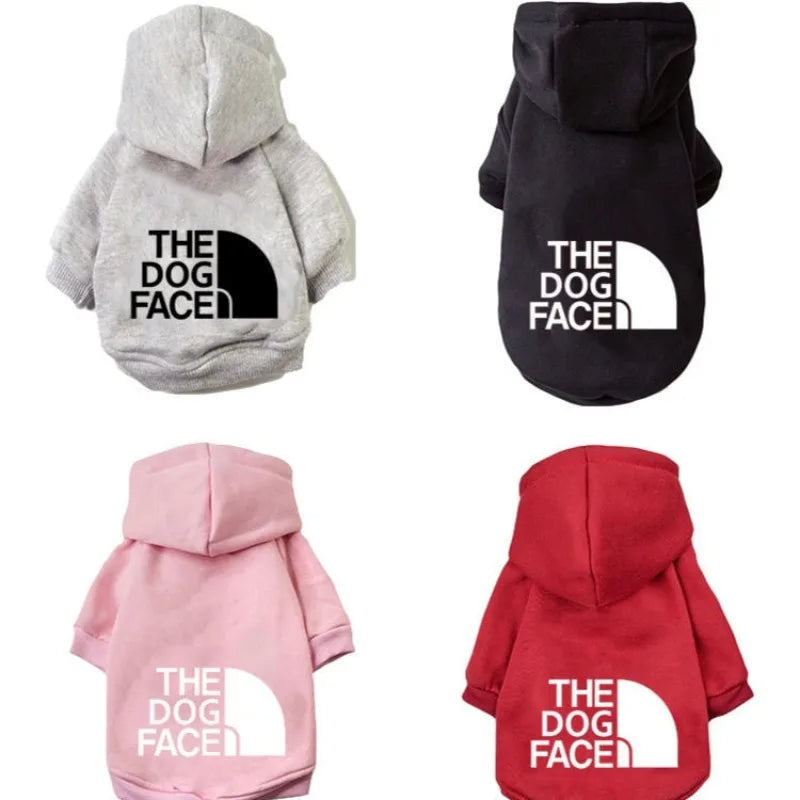 Winter Warm Dog Hoodie – Large Breed Polyester Jacket
