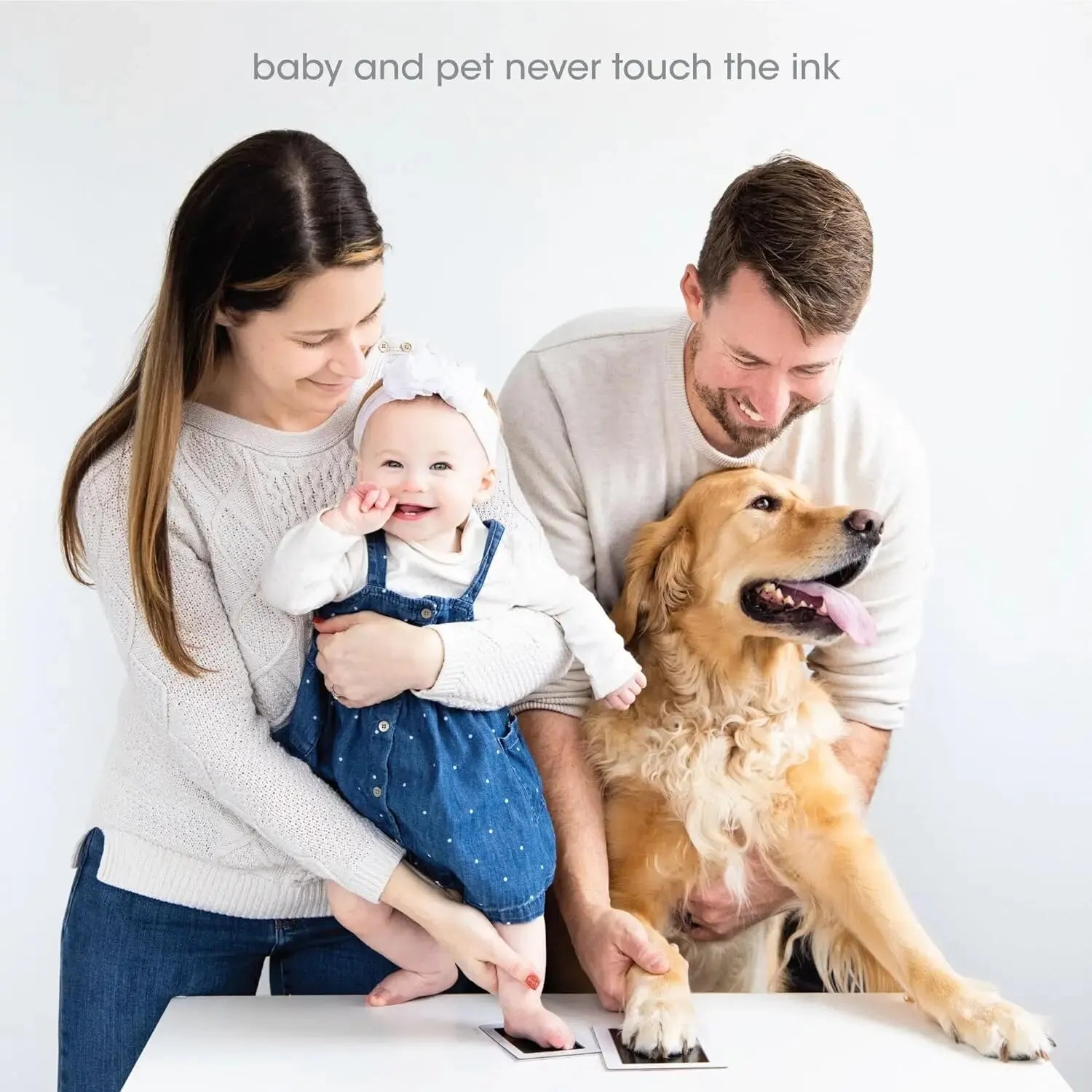 Clean Touch Inkless Paw Print Kit for Dogs – No Mess Keepsake Pad