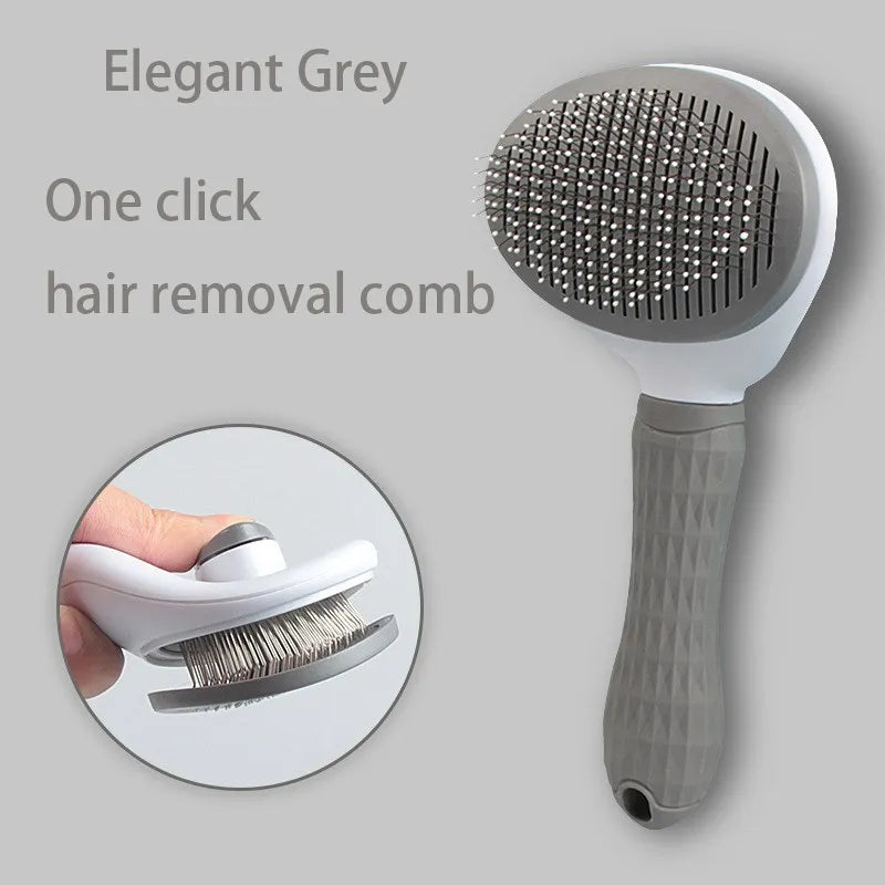 Dog Hair Brush & Pet Hair Remover – Slicker Comb for Dogs and Puppies