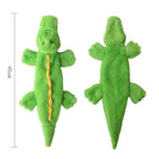 Crocodile Plush Dog Toy – Squeaky Interactive for Outdoor Play