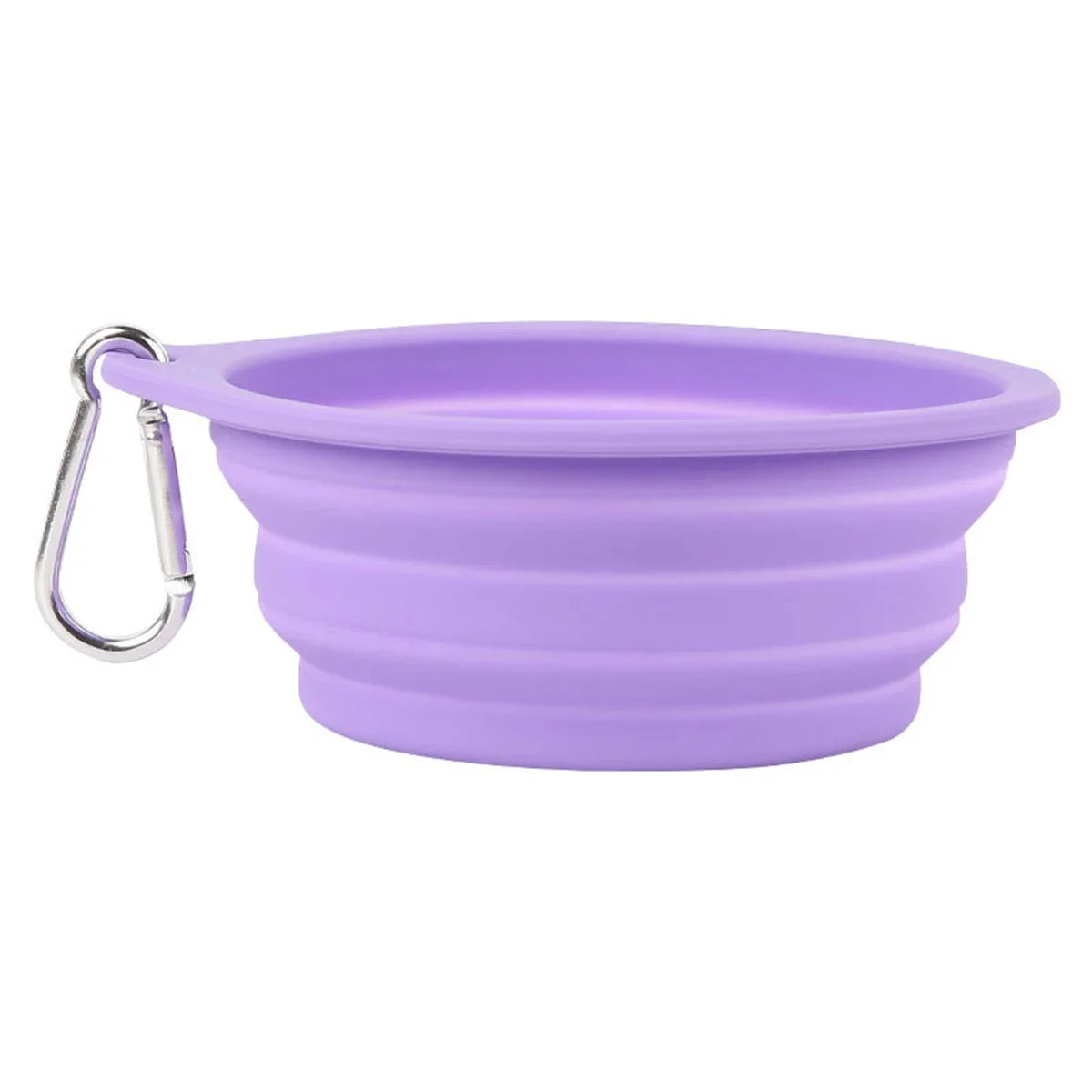 Collapsible Silicone Dog Travel Bowl – 350ml & 600ml Portable Feeder
