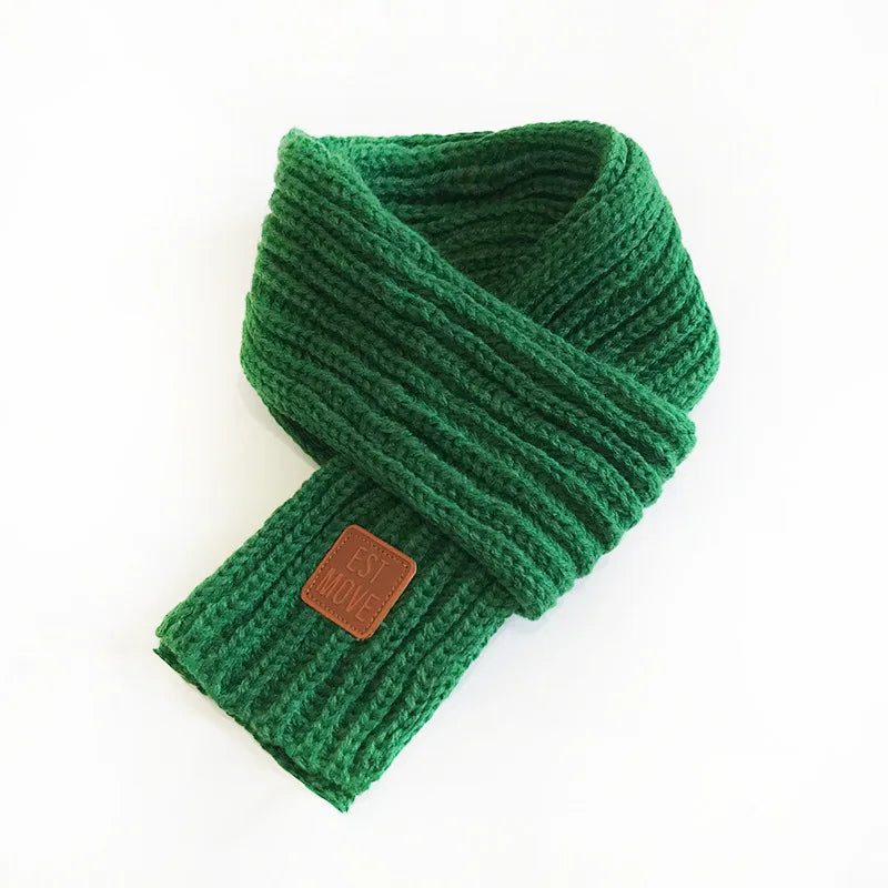 Fashion Pet Knitted Dog Scarf – Holiday Winter Neck Warmer
