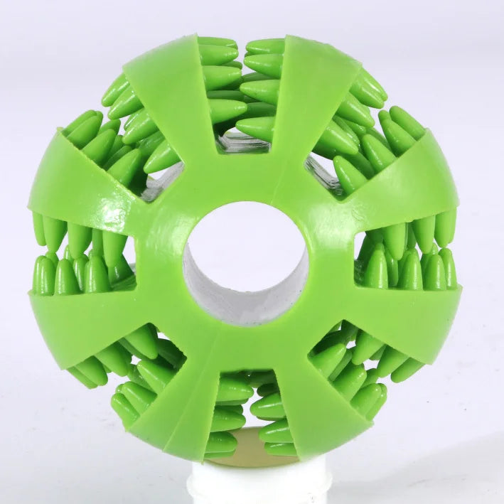 Interactive Rubber Ball – Teeth Cleaning Toy for Dogs