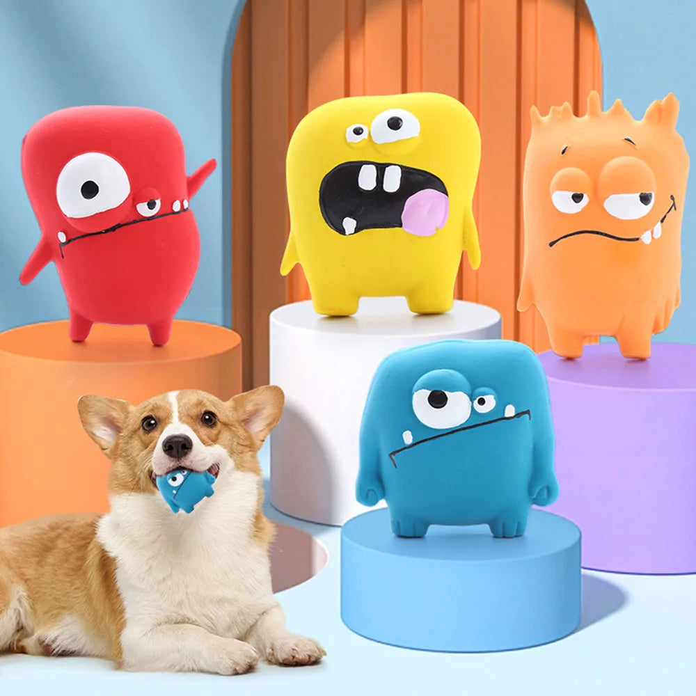 Big-Eyed Monster Chew Toy – Durable for Dogs