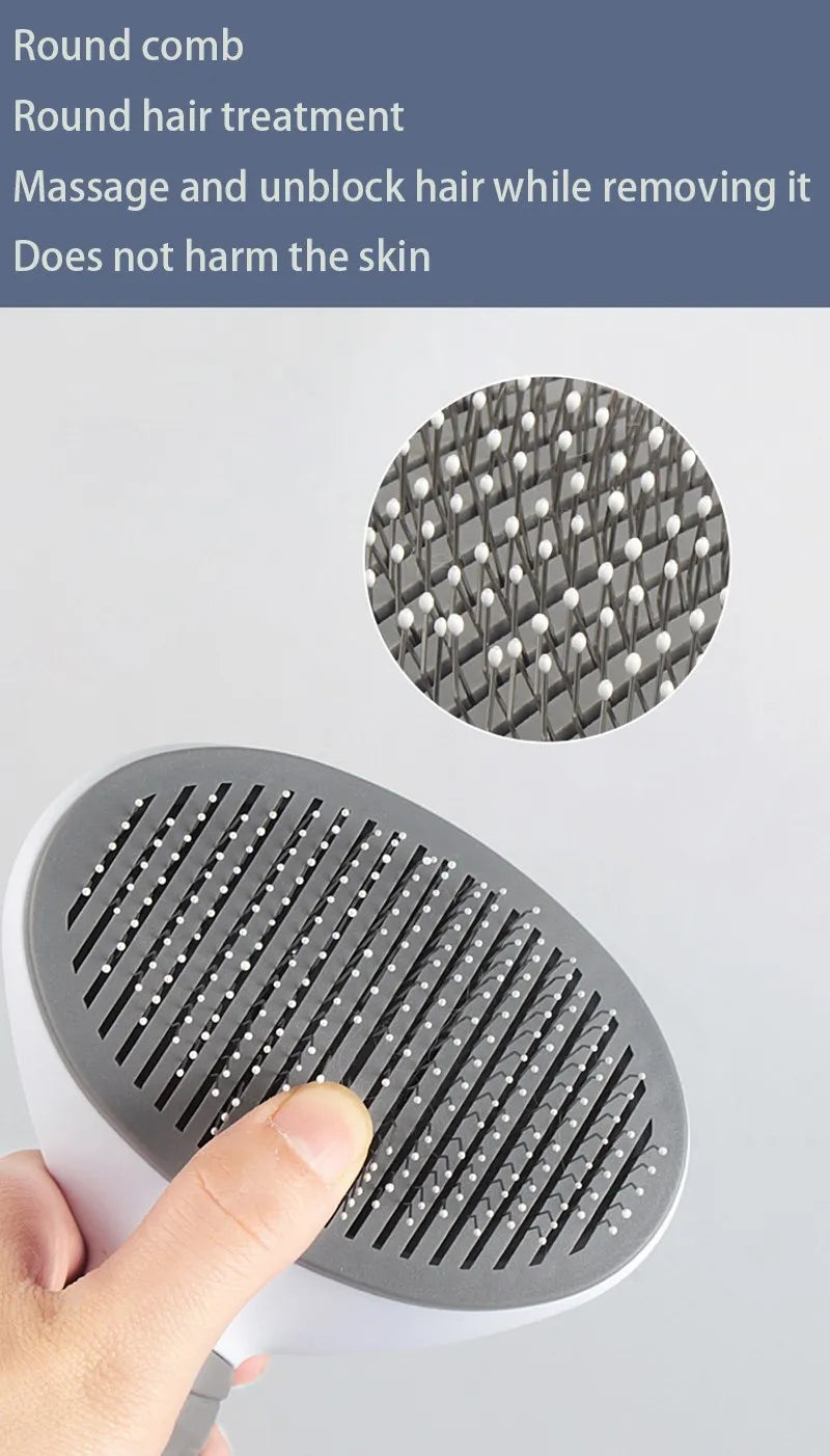 Dog Hair Brush & Pet Hair Remover – Slicker Comb for Dogs and Puppies