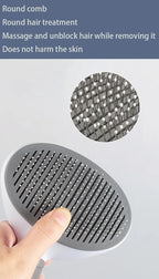 Dog Hair Brush & Pet Hair Remover – Slicker Comb for Dogs and Puppies