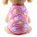 Doagk Dog Vest Coat – Warm Fleece Jacket for Small Dogs, 12 Cartoon Colors