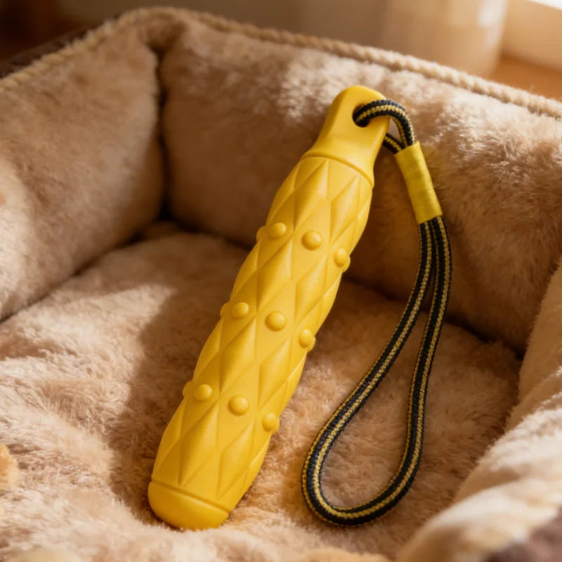 EVA Biting Stick with Rope – Heavy Duty Dog Toy