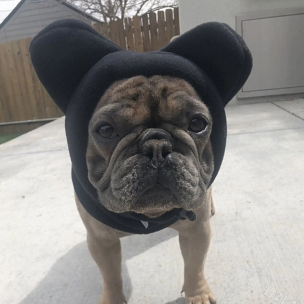 Serenable Dog Winter Hat Hood – Windproof Fleece for Small Dogs