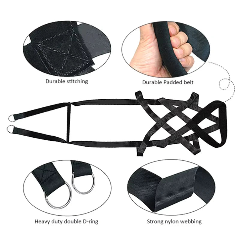 Dog Training Pull Leash – Strength & Resistance Harness