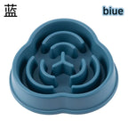 Modern Aesthetic Slow Feeder Dog Bowl – Anti-Choking Maze Dish