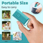 Mini Ultrasonic Dog Repeller – 5M Portable USB Rechargeable Deterrent