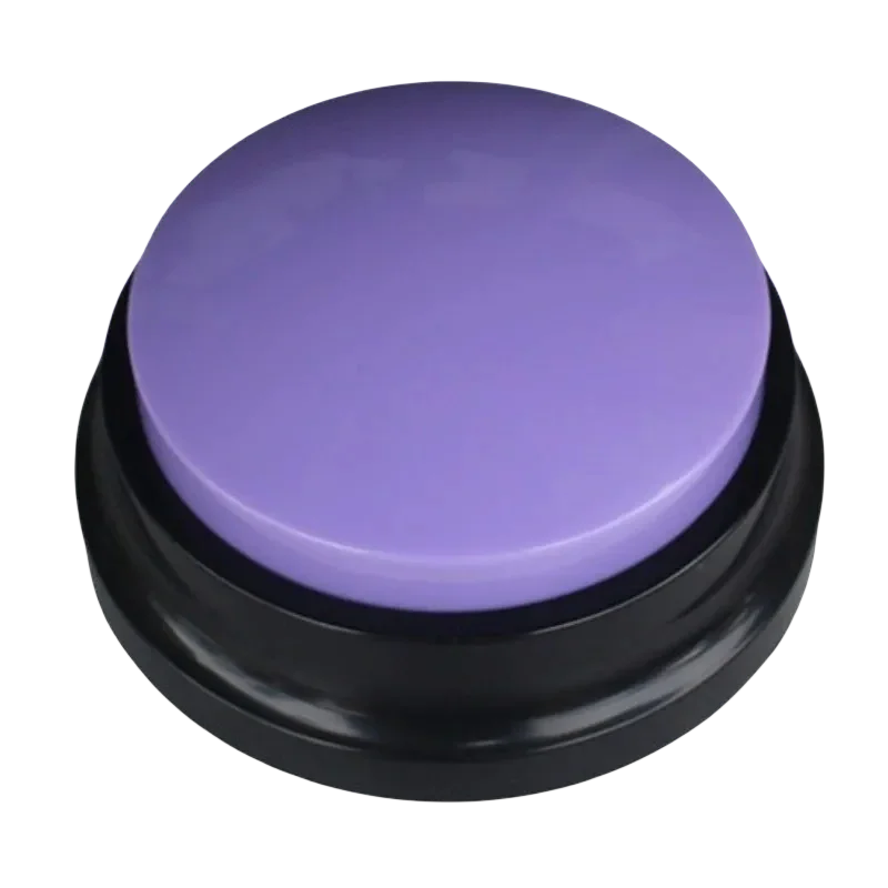 Dog Communication Button – 30s Voice Recording Training Buzzer