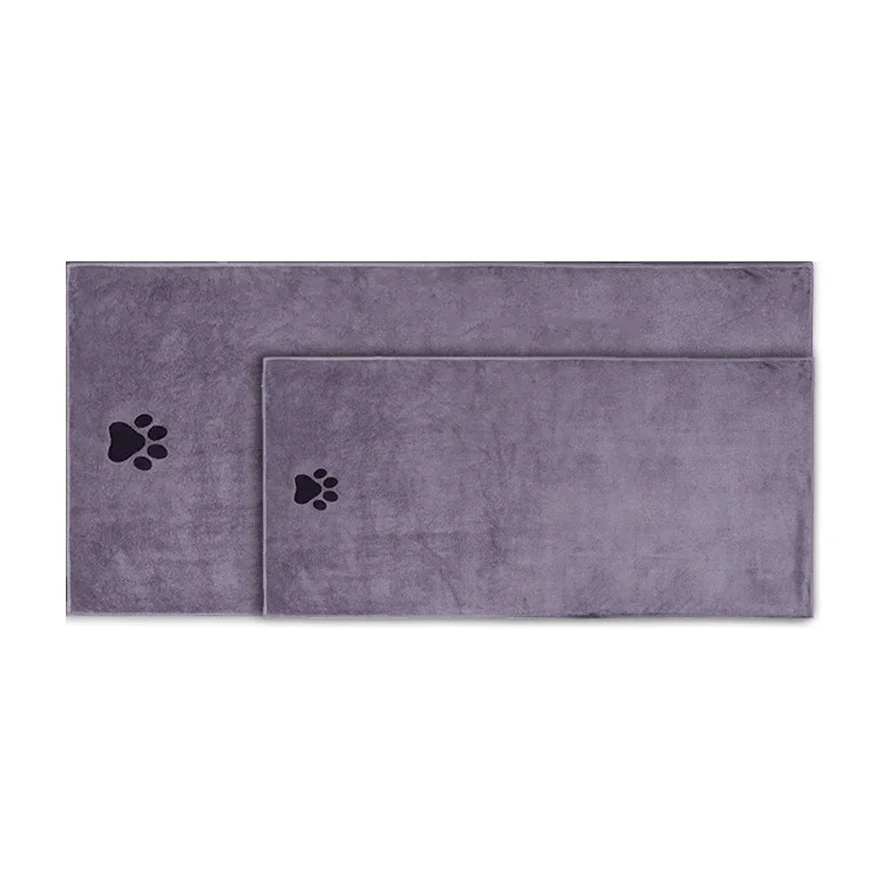 Microfiber Pet Bath Towel for Dogs – Super Soft and Highly Absorbent