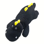 Black Dragon Plush Dog Toy – Soft Cuddle Companion
