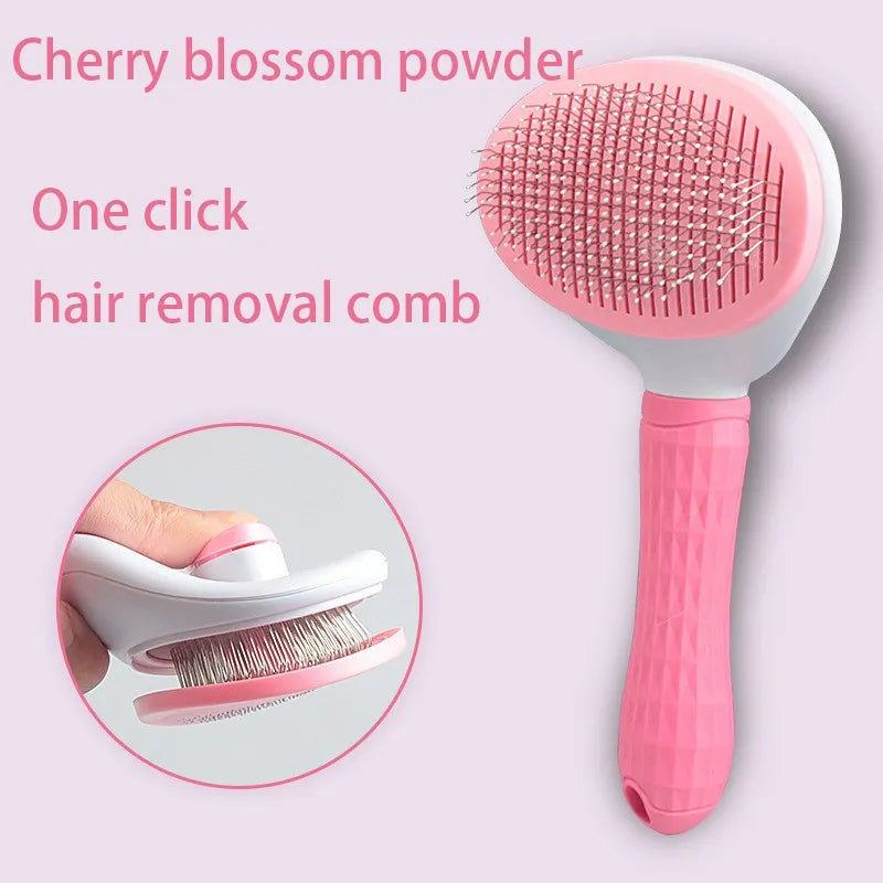 Dog Hair Brush & Pet Hair Remover – Slicker Comb for Dogs and Puppies