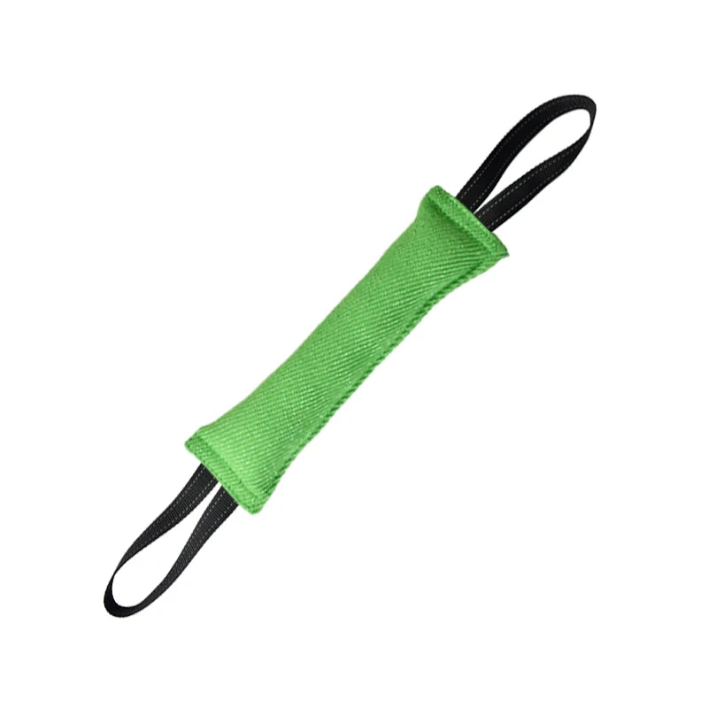 Jute Bite Pillow Tug Toy for Dog Training