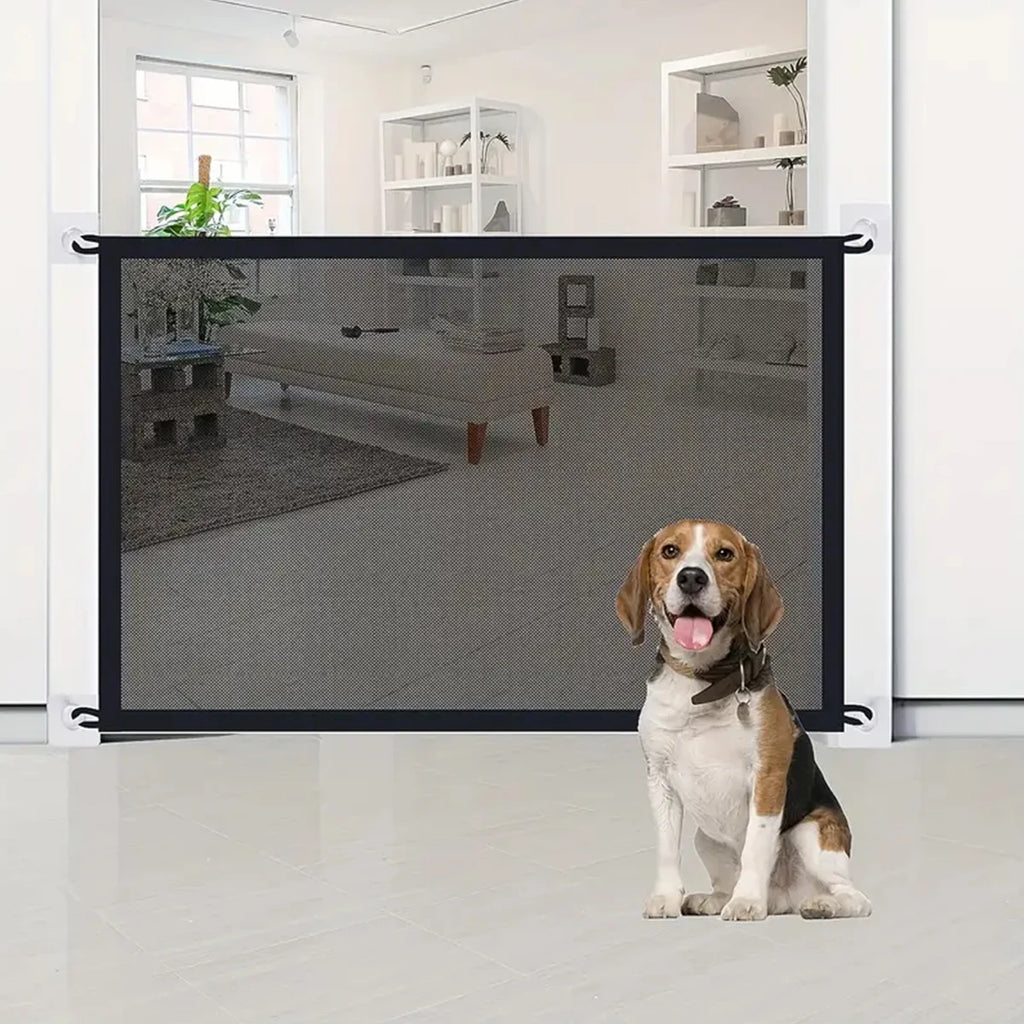 Dog Mesh Barrier Gate – Foldable Safety Fence