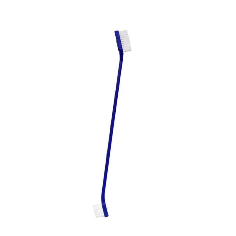 Double Head Dog Toothbrush – Multi-Angle Nylon Bristle Cleaner